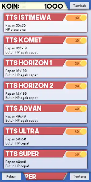 Play TTS Mania - Teka Teki Silang as an online game TTS Mania - Teka Teki Silang with UptoPlay