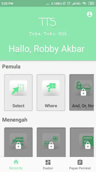 Play TTS: Teka-Teki SQL - Learn, Pl as an online game TTS: Teka-Teki SQL - Learn, Pl with UptoPlay
