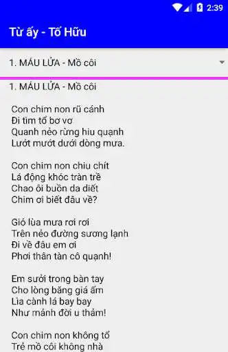 Play Tu ay - To Huu  and enjoy Tu ay - To Huu with UptoPlay
