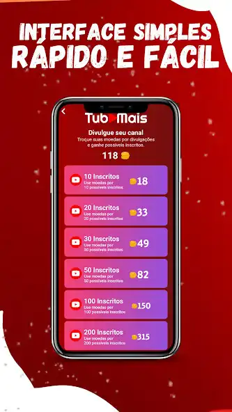 Play TubeMais - Ganhar Inscritos as an online game TubeMais - Ganhar Inscritos with UptoPlay
