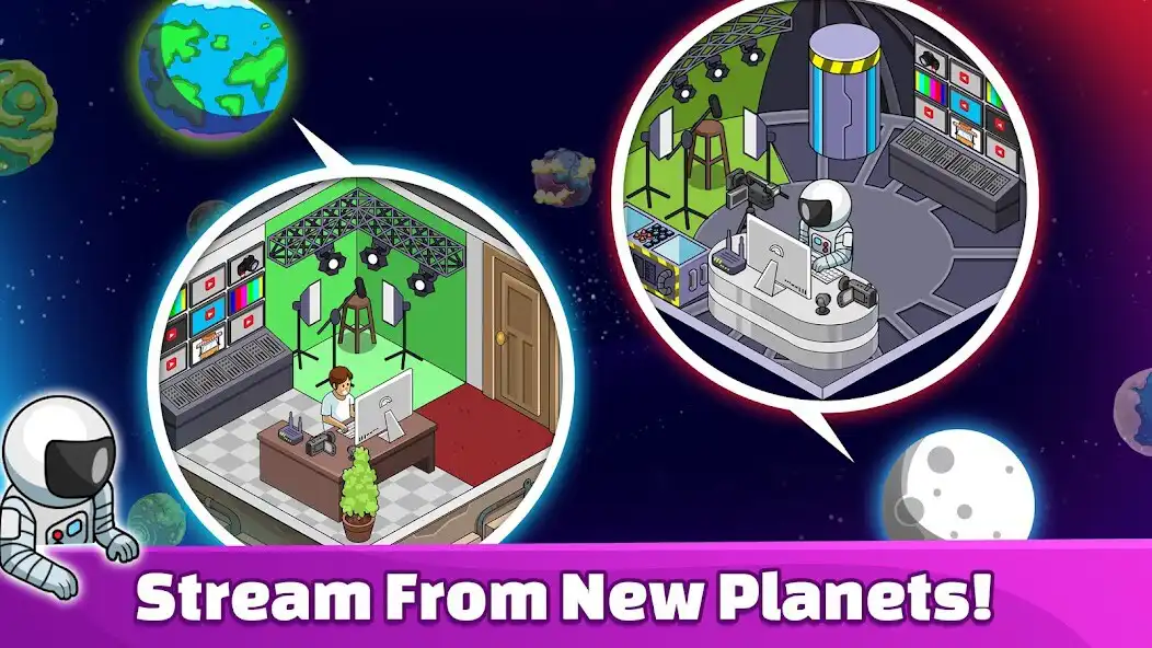 Play Tube Tycoon - Tubers Simulator as an online game Tube Tycoon - Tubers Simulator with UptoPlay