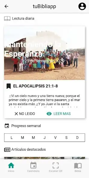 Play tuBibliapp- Encuentro con Dios as an online game tuBibliapp- Encuentro con Dios with UptoPlay
