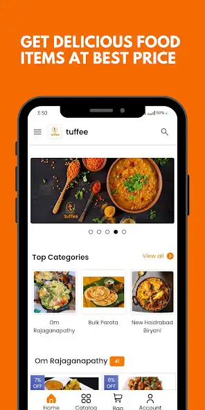 Play Tuffee : Food at your doorstep as an online game Tuffee : Food at your doorstep with UptoPlay