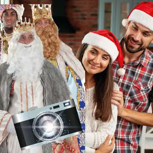 Play Tu foto con los reyes magos selfie APK