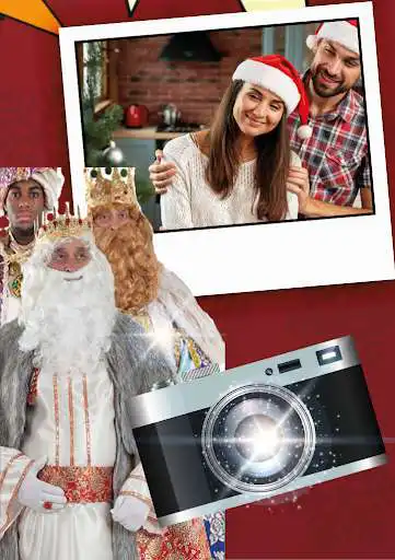 Play Tu foto con los reyes magos selfie  and enjoy Tu foto con los reyes magos selfie with UptoPlay