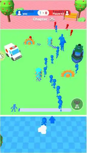 Play Tug war as an online game Tug war with UptoPlay