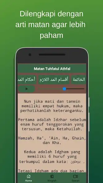 Play Tuhfatul Athfal with Audio as an online game Tuhfatul Athfal with Audio with UptoPlay