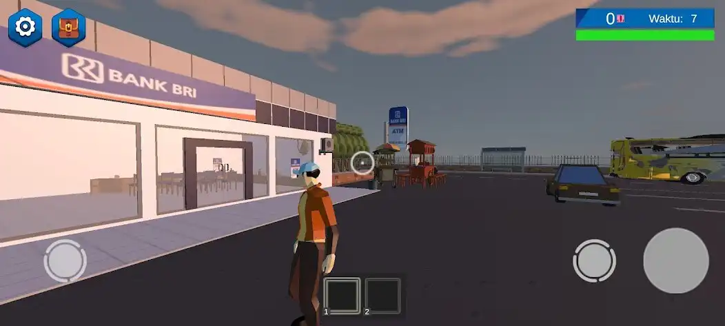 Play Tukang Parkir Simulator as an online game Tukang Parkir Simulator with UptoPlay