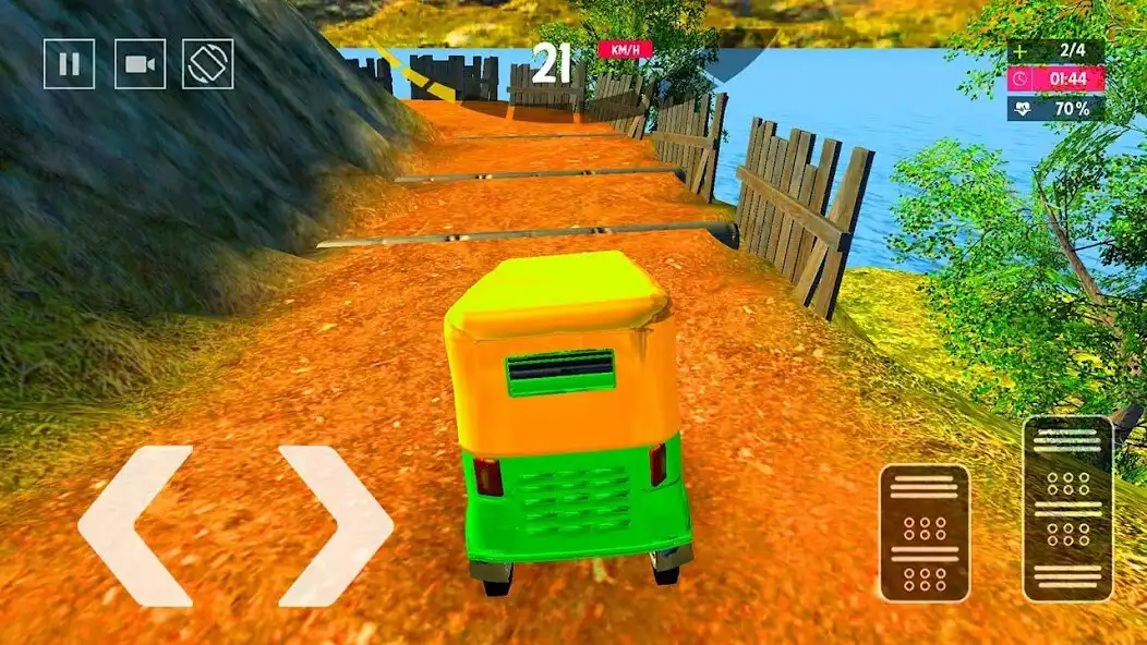 Play Tuk Tuk 2020 - Auto Rickshaw Simulator 2020 as an online game Tuk Tuk 2020 - Auto Rickshaw Simulator 2020 with UptoPlay