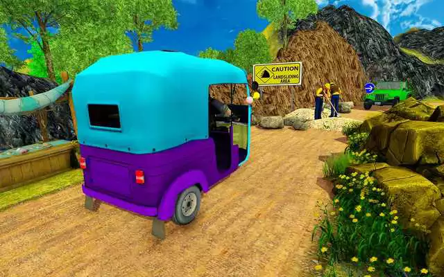 Play Tuk Tuk Auto Hill climb Rickshaw Offroad