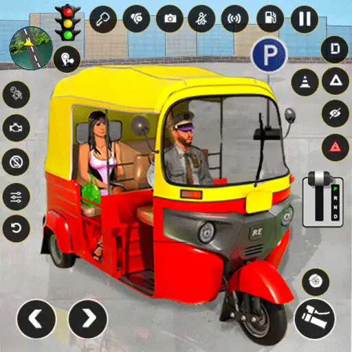 Play Tuk Tuk Auto Rickshaw 3d Game APK