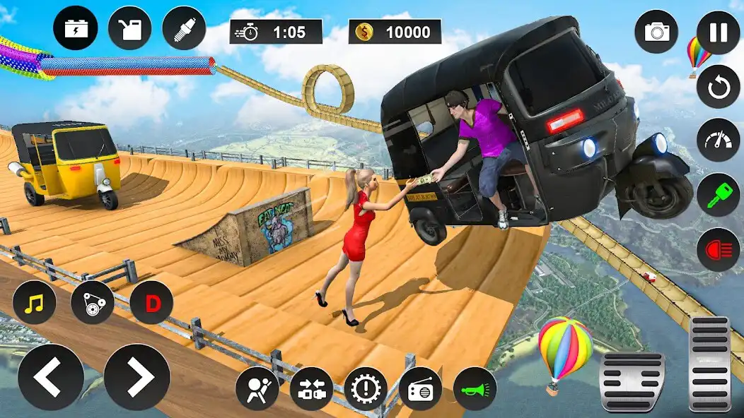 Play Tuk Tuk Auto Rikshaw - Stunt  and enjoy Tuk Tuk Auto Rikshaw - Stunt with UptoPlay