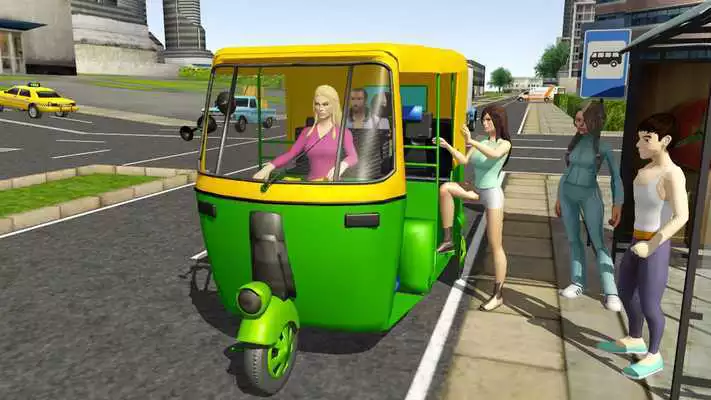 Play Tuk Tuk City Driving Simulator