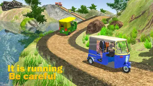 Play Tuk Tuk Driving Rickshaw Games as an online game Tuk Tuk Driving Rickshaw Games with UptoPlay