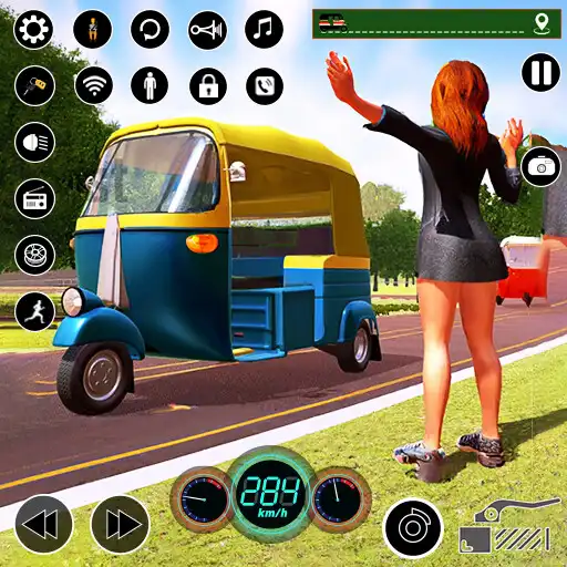 Play Tuk Tuk Rickshaw Driver 2023 APK