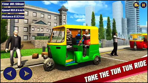 Play Tuk Tuk Rickshaw Racing : City Simulator  and enjoy Tuk Tuk Rickshaw Racing : City Simulator with UptoPlay