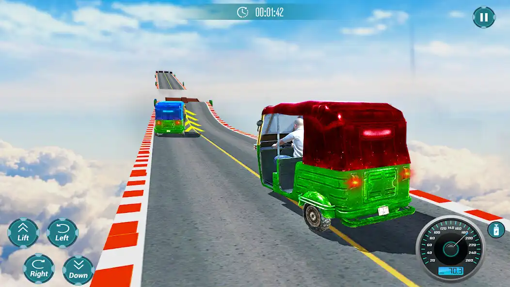 Play Tuk Tuk Rickshaw Simulator - Sky Climbing Game  and enjoy Tuk Tuk Rickshaw Simulator - Sky Climbing Game with UptoPlay