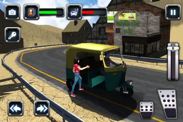 Play Tuk Tuk Rikshawala - Offroad Simulator