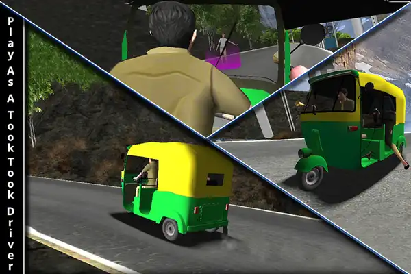 Play Tuk Tuk Rikshawala - Offroad Simulator