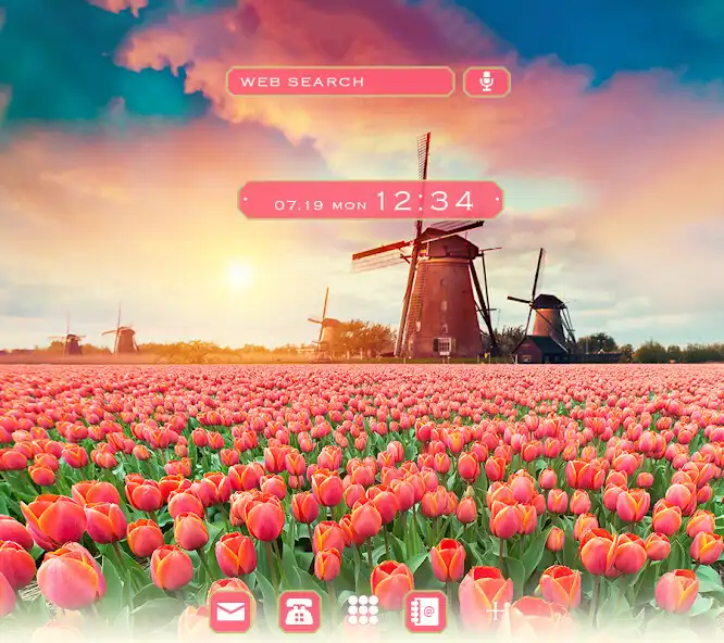 Play Tulip Field Theme +HOME  and enjoy Tulip Field Theme +HOME with UptoPlay