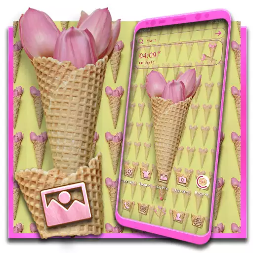 Play Tulip Ice Cream Launcher Theme APK Play Tulip Ice Cream Launcher Theme APK