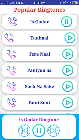 Play Tulsi Kumar All Ringtones  and enjoy Tulsi Kumar All Ringtones with UptoPlay