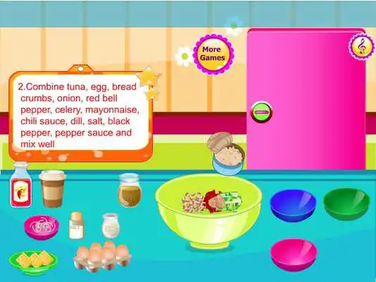 Play Tuna Burgers Cooking Games