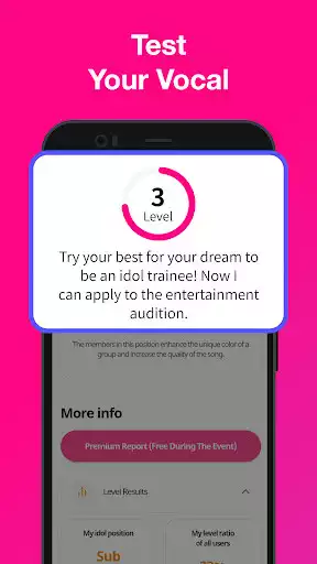 Play TUNEGEM-Kpop Vocal Test as an online game TUNEGEM-Kpop Vocal Test with UptoPlay