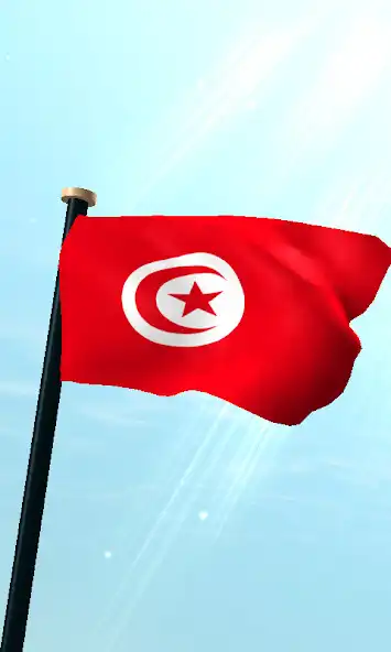 Play APK Tunisia Flag 3D Free Wallpaper  and enjoy Tunisia Flag 3D Free Wallpaper with UptoPlay com.ilikemycountry.tn_flagfree