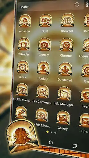 Play Tunnel Lights Launcher Theme as an online game Tunnel Lights Launcher Theme with UptoPlay