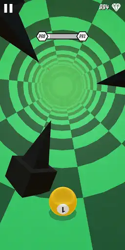 Play Tunnel Roll as an online game Tunnel Roll with UptoPlay
