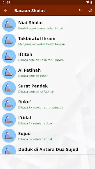 Play Tuntunan Sholat  Doa Lengkap as an online game Tuntunan Sholat  Doa Lengkap with UptoPlay