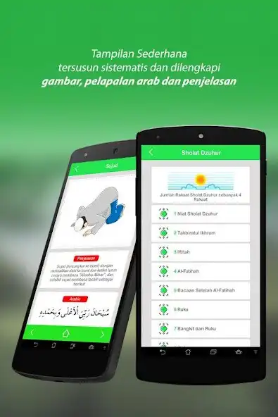 Play Tuntunan Sholat Lengkap + audio as an online game Tuntunan Sholat Lengkap + audio with UptoPlay