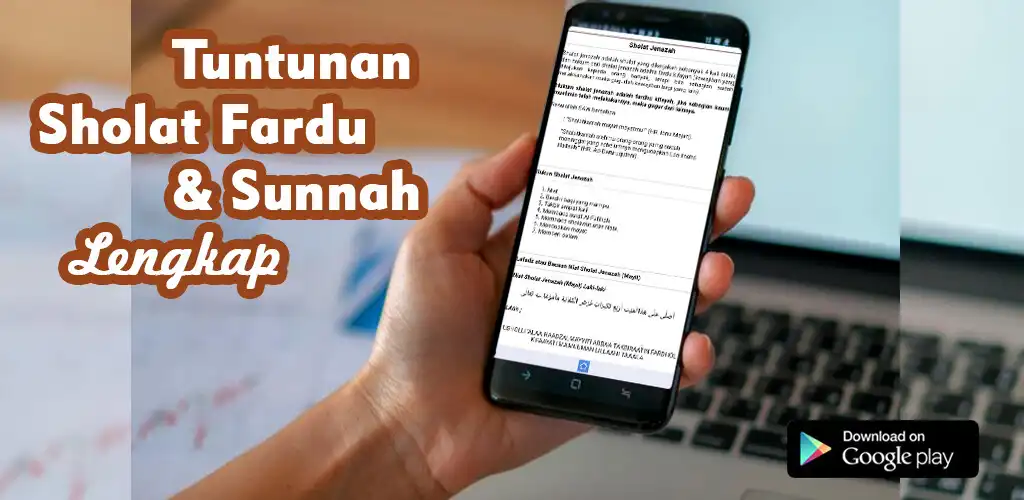 Play Tuntunan Sholat Lengkap + Doa as an online game Tuntunan Sholat Lengkap + Doa with UptoPlay