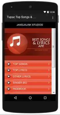 Play Tupac Top Songs  Hits Lyrics.