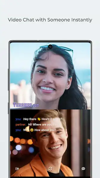 Play Turamba: Talk with Strangers  and enjoy Turamba: Talk with Strangers with UptoPlay