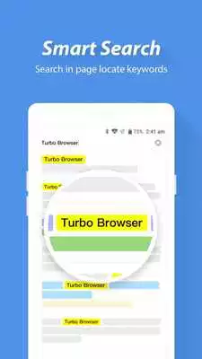 Play Turbo Browser: Private  Adblocker  Fast play online