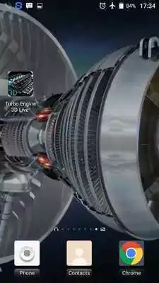 Play Turbo Engine 3D Live Wallpaper