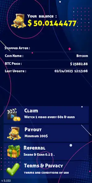 Play TurboMiner - BTC Cloud Miner as an online game TurboMiner - BTC Cloud Miner with UptoPlay