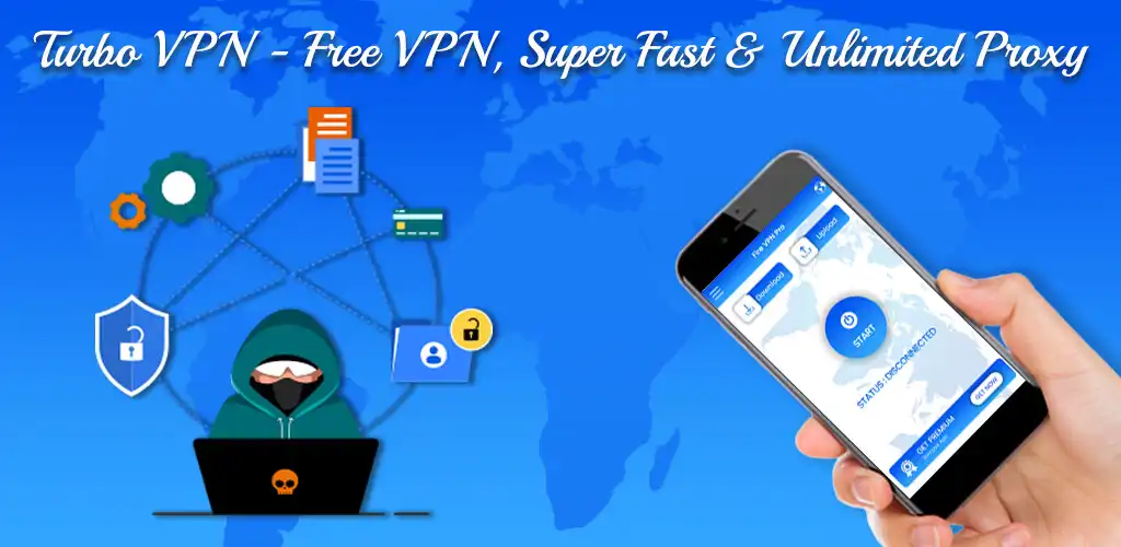 Play Turbo Vpn Pro  and enjoy Turbo Vpn Pro with UptoPlay