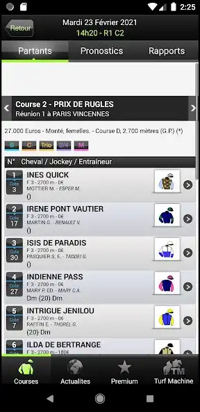 Play TURFOMANIA - Turf et pronostic as an online game TURFOMANIA - Turf et pronostic with UptoPlay