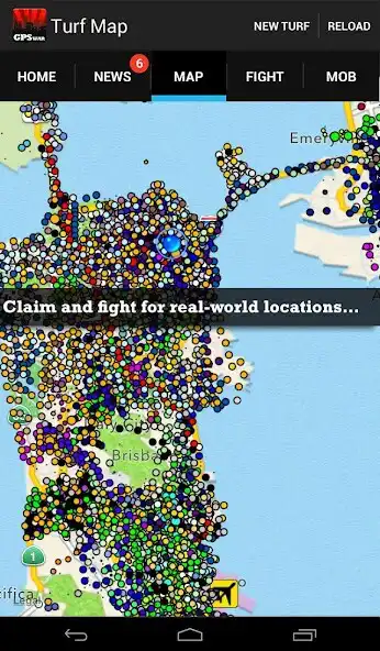 Play Turf Wars – GPS-Based Mafia!  and enjoy Turf Wars – GPS-Based Mafia! with UptoPlay