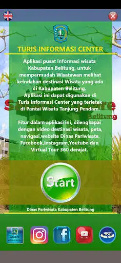 Play Turis Informasi Center Kabupaten Belitung  and enjoy Turis Informasi Center Kabupaten Belitung with UptoPlay