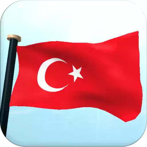 Free play online Turkey Flag 3D Free Wallpaper APK