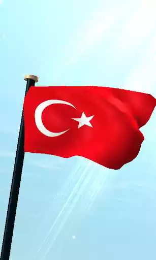 Play Turkey Flag 3D Free Wallpaper Play Turkey Flag 3D Free Wallpaper