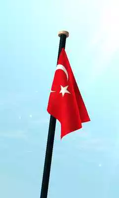 Play Turkey Flag 3D Free Wallpaper Play Turkey Flag 3D Free Wallpaper