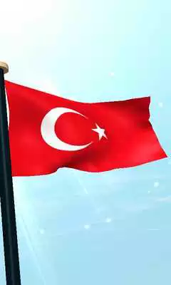 Play Turkey Flag 3D Free Wallpaper Play Turkey Flag 3D Free Wallpaper