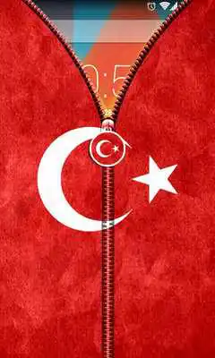 Play Turkey Flag Zipper UnLock
