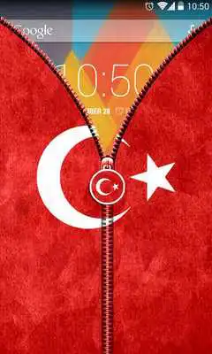 Play Turkey Flag Zipper UnLock
