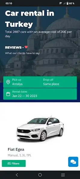 Play Turkey Rent a car  and enjoy Turkey Rent a car with UptoPlay